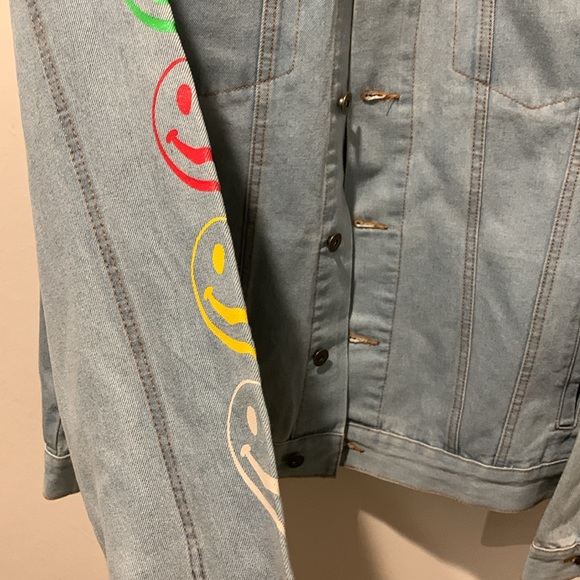 Brooklyn Cloth Mfg Co XL NWT Drip Denim Jacket - Picture 5 of 10